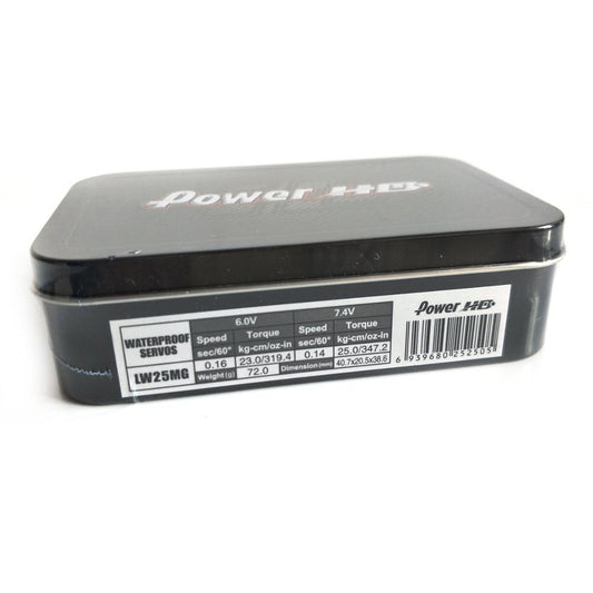 Power HD LW25MG Waterproof Servo 40.7x20.5x38.6 mm