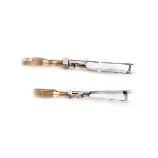 10Pcs M2/M3 Iron Metal Clevis Chuck Pull Rod Connector Coupler Screw Spare Parts For DIY RC Aircraft Models