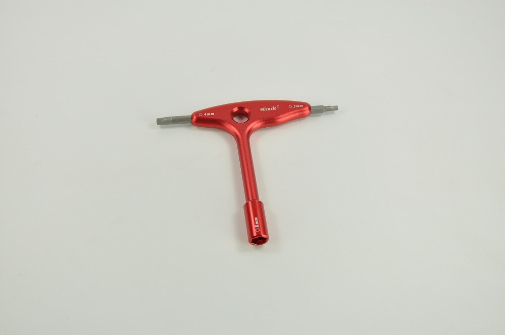 Wrench For glow CM8/ 3mm/ 4mm Spark Plug Red for Glow Engine RC Accessory