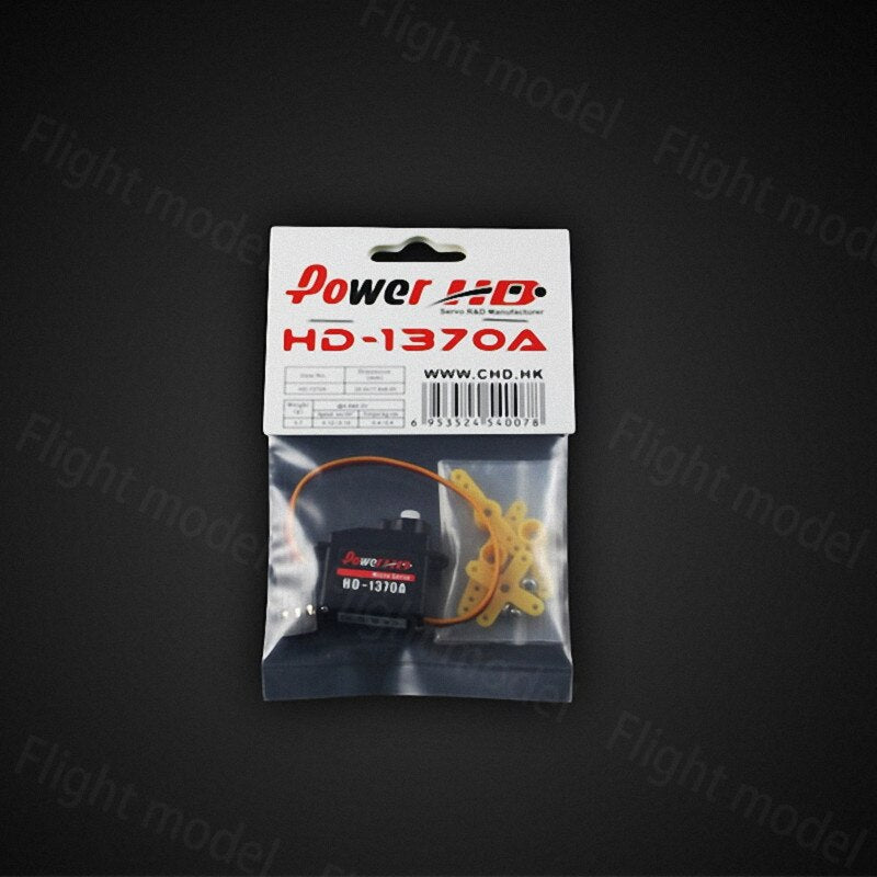4pcs Power HD 1370A 0.6kg/3.7g Micro Servo For F3P EP200