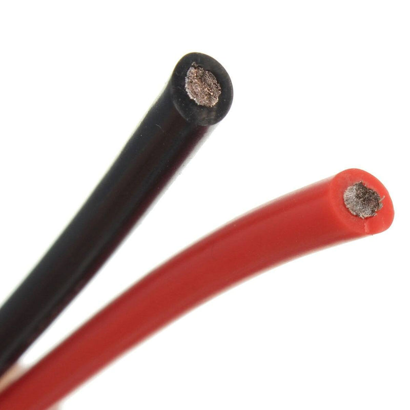 14 AWG 3.3 Feet (1m) Gauge Silicone Wire Flexible Stranded Copper Cables