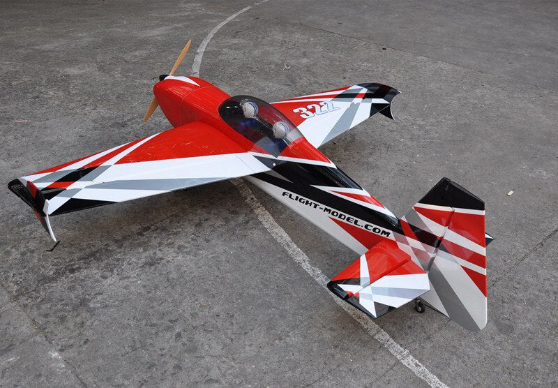 Gasoline Airplane 76" 35-40CC Votec 322 Balsa Wood 3D Plane Model ARF