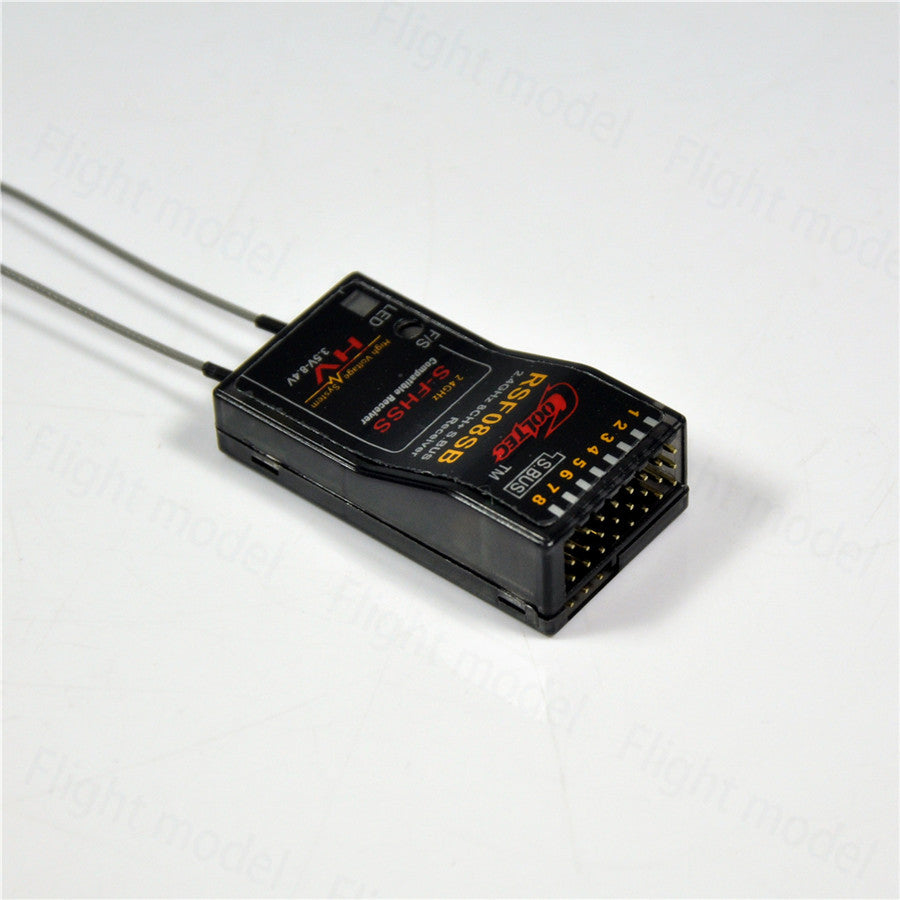 RSF08SB 2.4G 8CH Receiver Compatible With Futaba 10J 8J 6K 6J 10J 14sg 18MZ WC 18SZ S-FHSS w/ S.BUS PMW Output