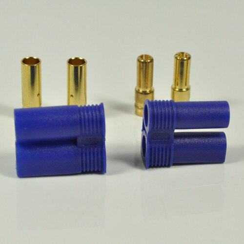 EC5 5MM Female Male Gold Plated Bullet Connector Plugs For RC Battery