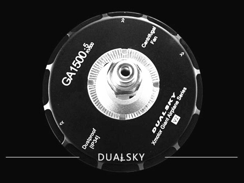 Dualsky GA1500 Brushless Motor 500KV For 70E Class RC Fix Wing Airplane