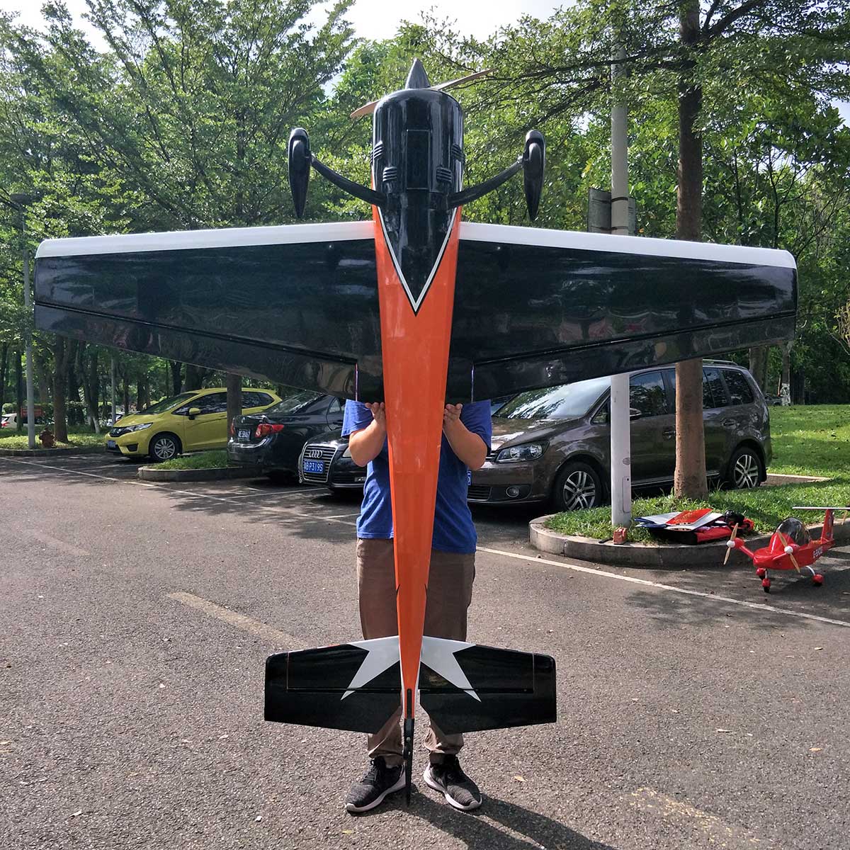 YAK55 86.6inch 50cc Orange ARF