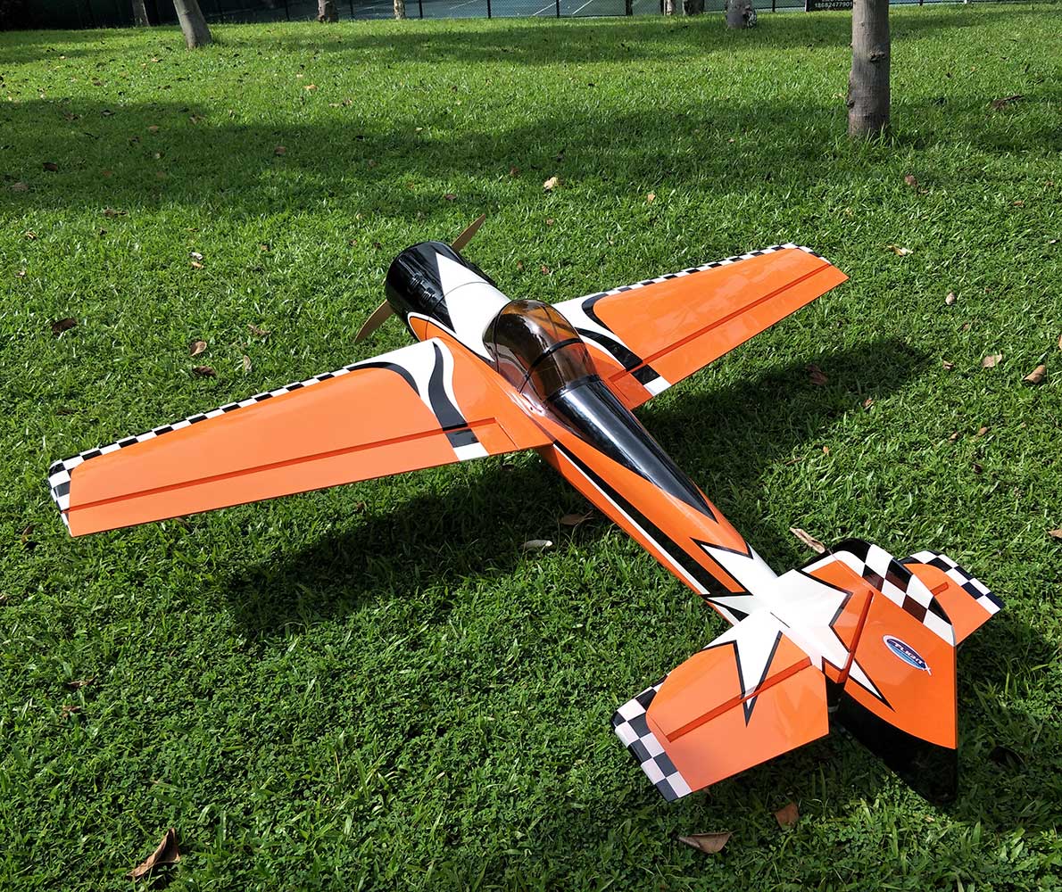 YAK55 86.6inch 50cc Orange ARF