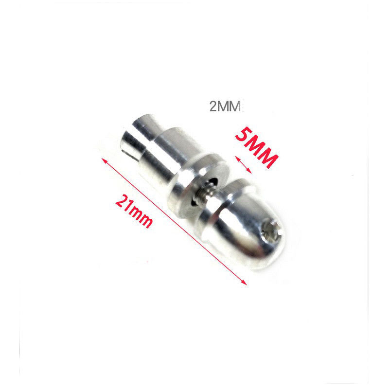 2mm Aluminum Bullet Prop/Propeller Adapter Holder for Brushless Motor