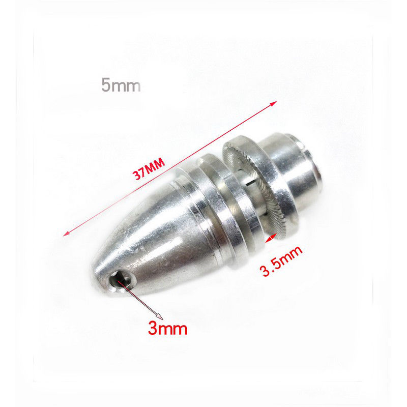 5mm Aluminum Bullet Prop/Propeller Adapter Holder for Brushless Motor