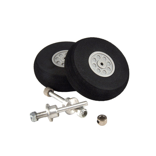 1 Set Carbon Fiber 300# 20E 80E 70E 75E 30E Landing Gear Undercarriage Wheel Kit DIY Parts for RC Airplane Model