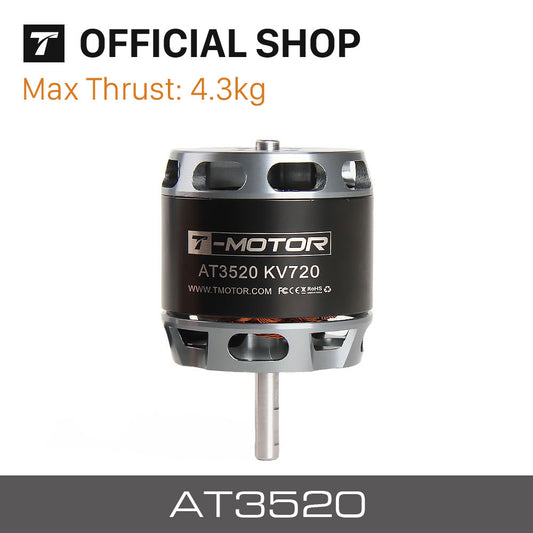 T-MOTOR AT3520 KV550 Long Shaft Brushless Motor for long range fixed wing uav