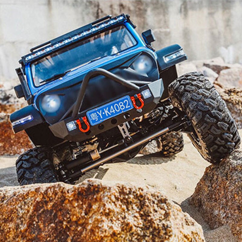 NOBRIM 1/8 RC Off Road Car with Differential Lock Stunt RC Car Climbing Crawler Vehicle Model Truck Outdoor 4WD Drift Toys