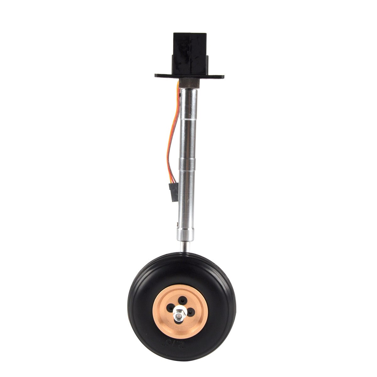 Nose/Main Servoless Electric Retractable Landing Gear Anti-vibration Landing Gear With Wheels 210mm for 4-6kg RC Airplane