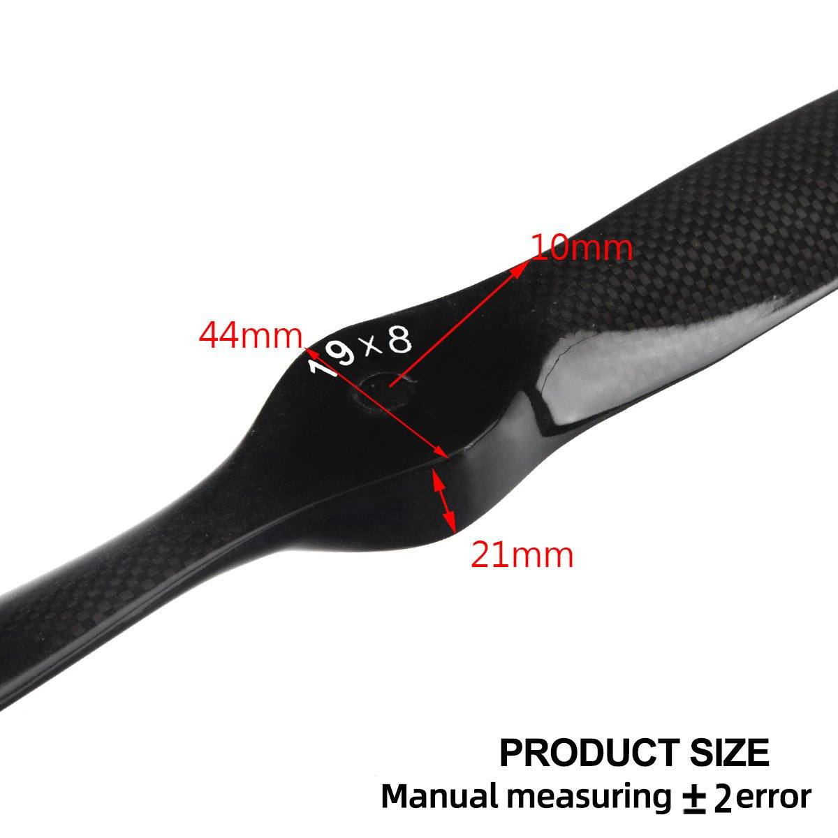 16"-20" Carbon Fiber RC Airplane Propeller Propeller Super Strong for RC Fixed Wing Gas Plane.16x8 17x6 17x8 18x8 18x10 19x8 20x8 20x10