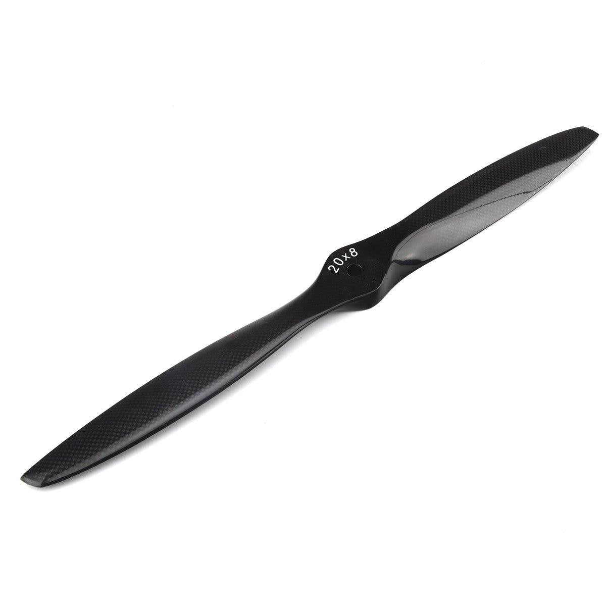 16"-20" Carbon Fiber RC Airplane Propeller Propeller Super Strong for RC Fixed Wing Gas Plane.16x8 17x6 17x8 18x8 18x10 19x8 20x8 20x10