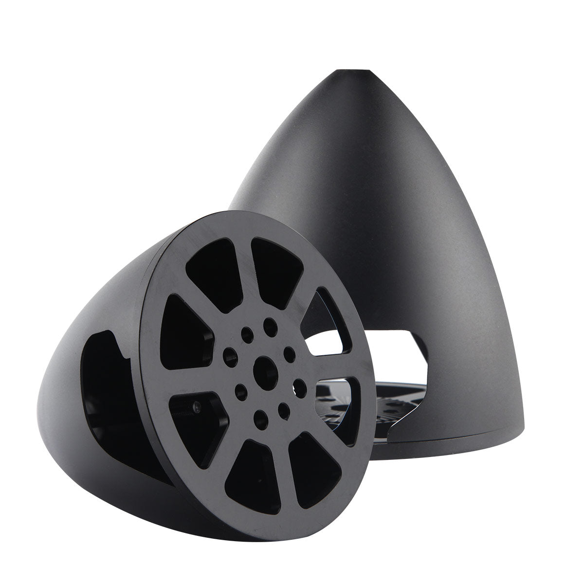 4inch 101mm CNC Aluminum Anodized Drilled Spinner for DLE111