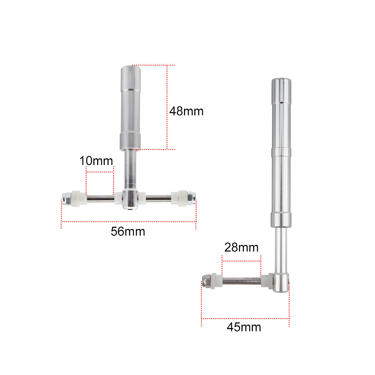 3PCS/Set Anti-Vibration Landing Gears For Class 40-60 Airplane Shock Absorbing