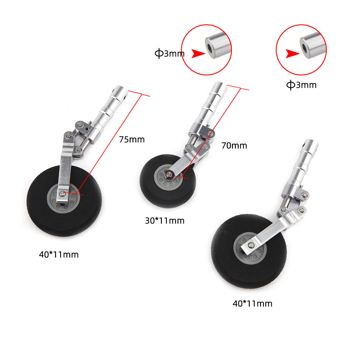 Alloy Undercarriage Landing Gear Anti-vibration Landing Gear Class 120 Airplane