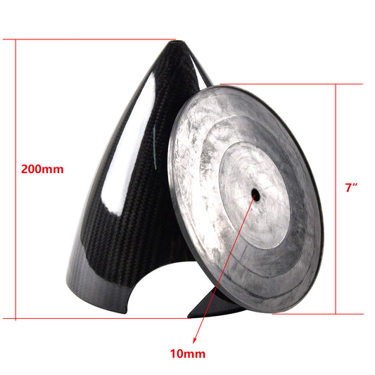7"/178mm 2 Blade Carbon Fiber Spinner