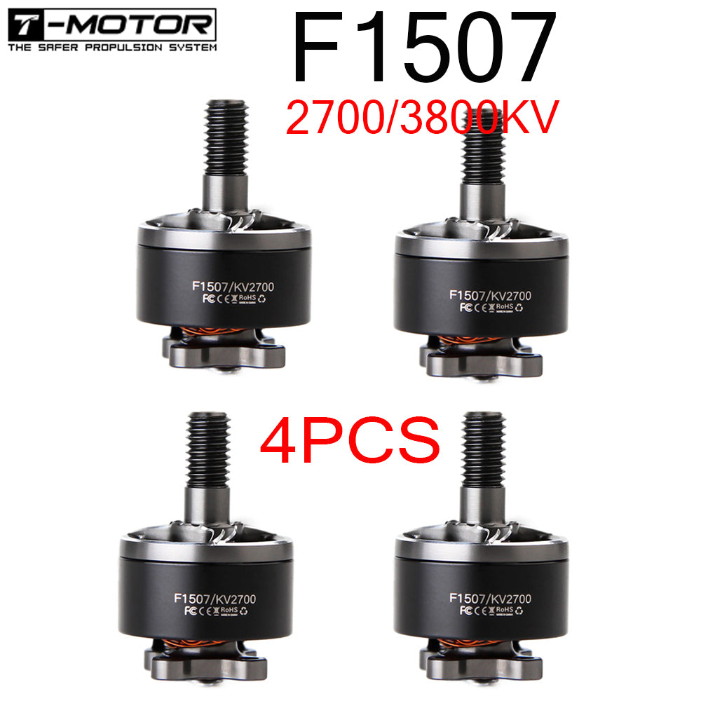 T-Motor F1507 1507 2700KV 3-6S / 3800KV 3-4S Brushless Motor for Cinewhoop RC Drone FPV Racing CineWhoop BetaFPV