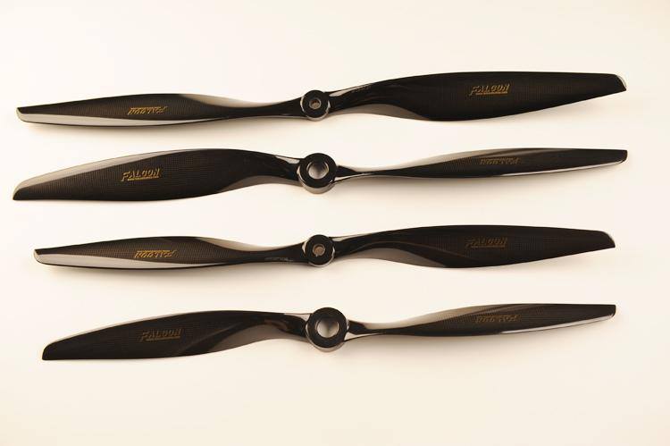 FALCON 20.5-22inch Carbon Fiber Front and Rear Propeller for F3A Contra Rotating Drive System