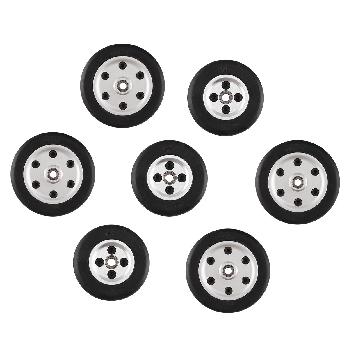 1.75~4.5inch Rubber Wheel Replacement Tire for RC Airplane