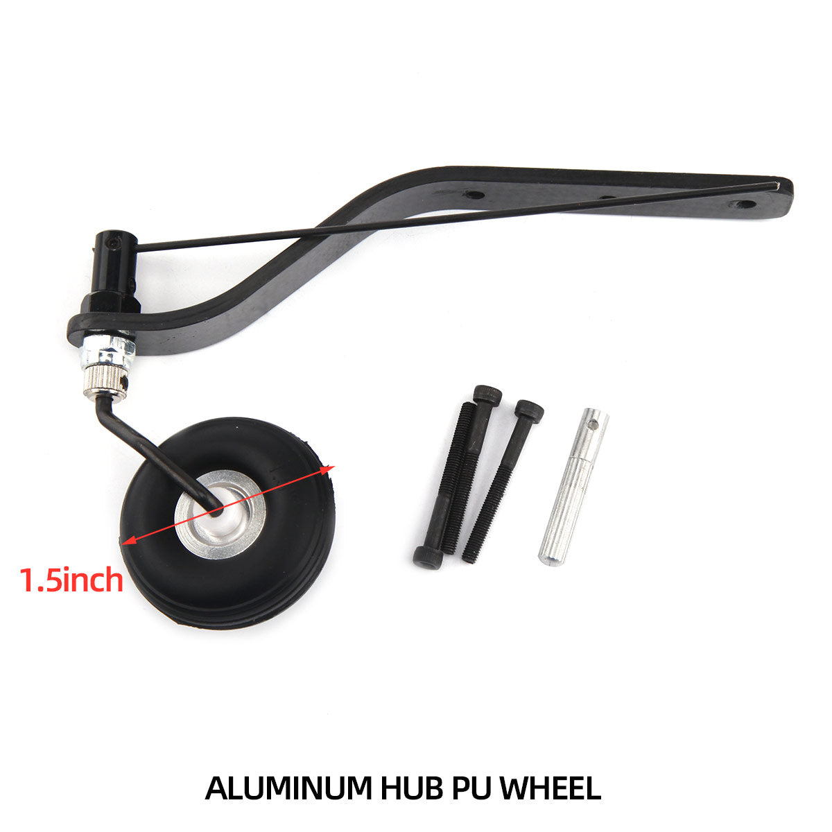 Carbon Fiber Tail Wheel Kit A1 For 50-60CC Airplane
