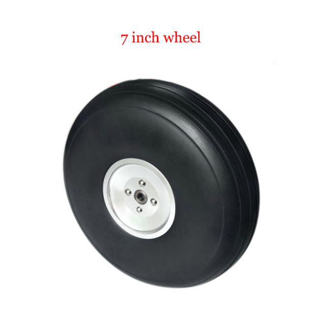 5.5/6/7/8.5inch Aluminum Hub PU Wheel with Bearing