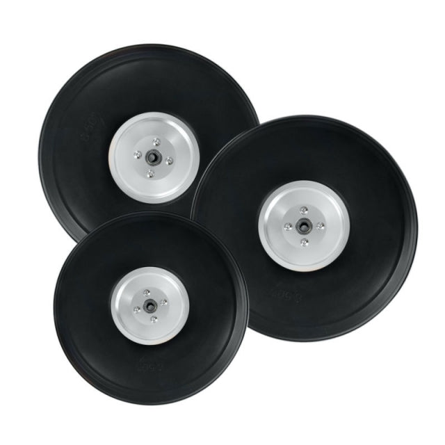 5.5/6/7/8.5inch Aluminum Hub PU Wheel with Bearing