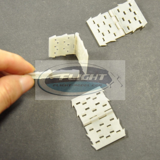10pcs 23x40mm Nylon Pinned Hinges DIY Parts