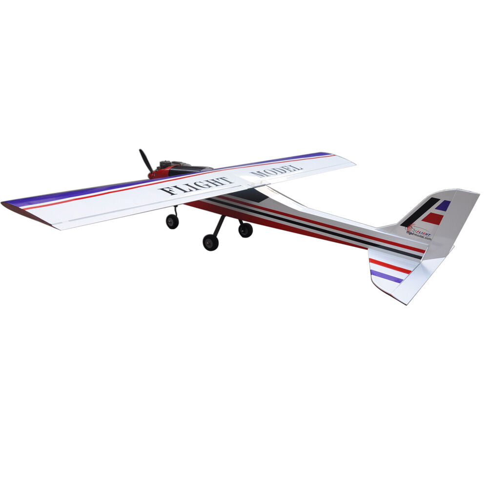 F064 Courage-11 46 Class 64.8inch Glow/Nitro RC Model Wooden Trainer Aircraft