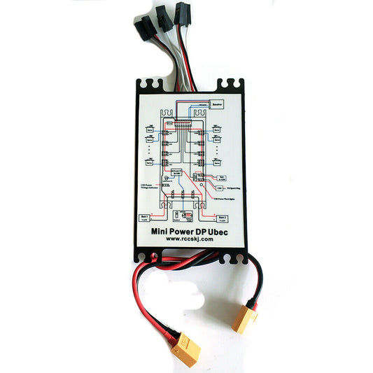 Mini Power DP Ubec 20A Servo Distribution Section Board 7-13V E2103