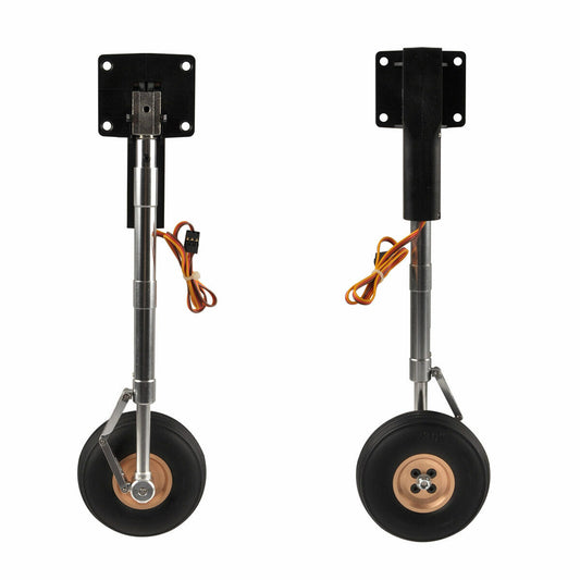 2pcs Main Electronic Retractable Landing Gears w/ Wheel 275mm for 10kg RC Plane