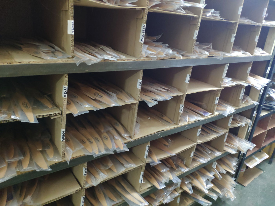 We set down our warehouse.