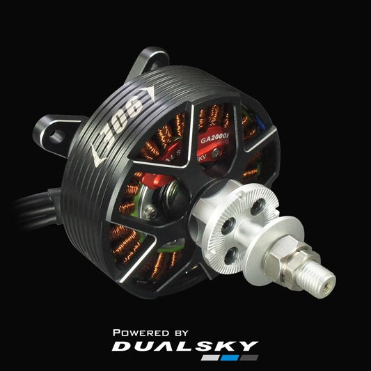 GA2000R Electric Motor High-performance Lightweight with 4mm Titanium Alloy Bearing Shaft Motors for RC Drone Racing