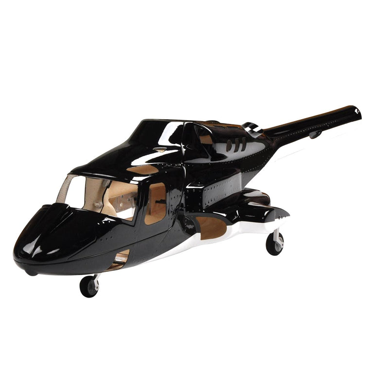 Flight Modal RC Helicopter Airwolf 450 Pre-Painted fuselage for 450 Size Helicopters.Suitable for Almost All 450 Size(325mm Rotor Blade) Helicopters, Such as: Align T-REX450X/XL/SE/SE V2