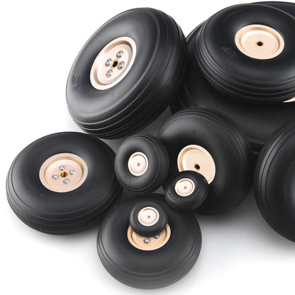 1PC Gold Alloy Aluminum Hub Wheel with Steel Bearing