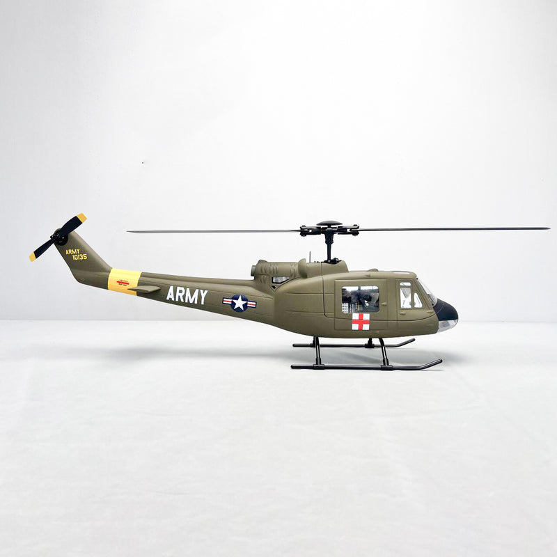 Roban 450size UH-1D Helicopter RC Helicopter GPS Mode X1 Flight Control System LED Lighting System RTF Version