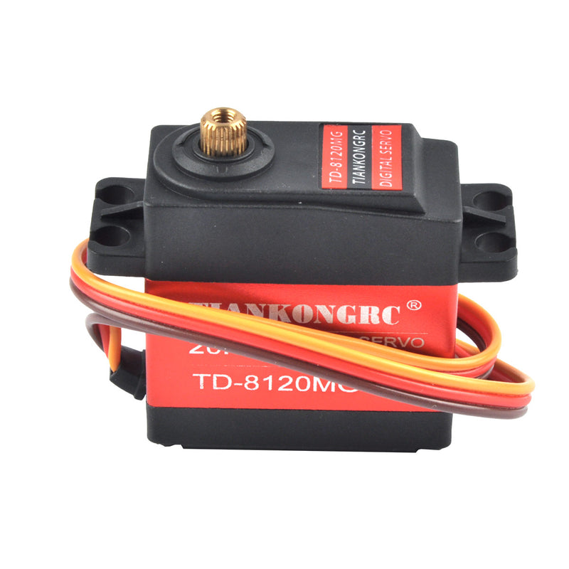 TD Digital Servo TD-8120MG-90 TD-8120MG-270 High Torque Metal Housing Double Ball Bearings