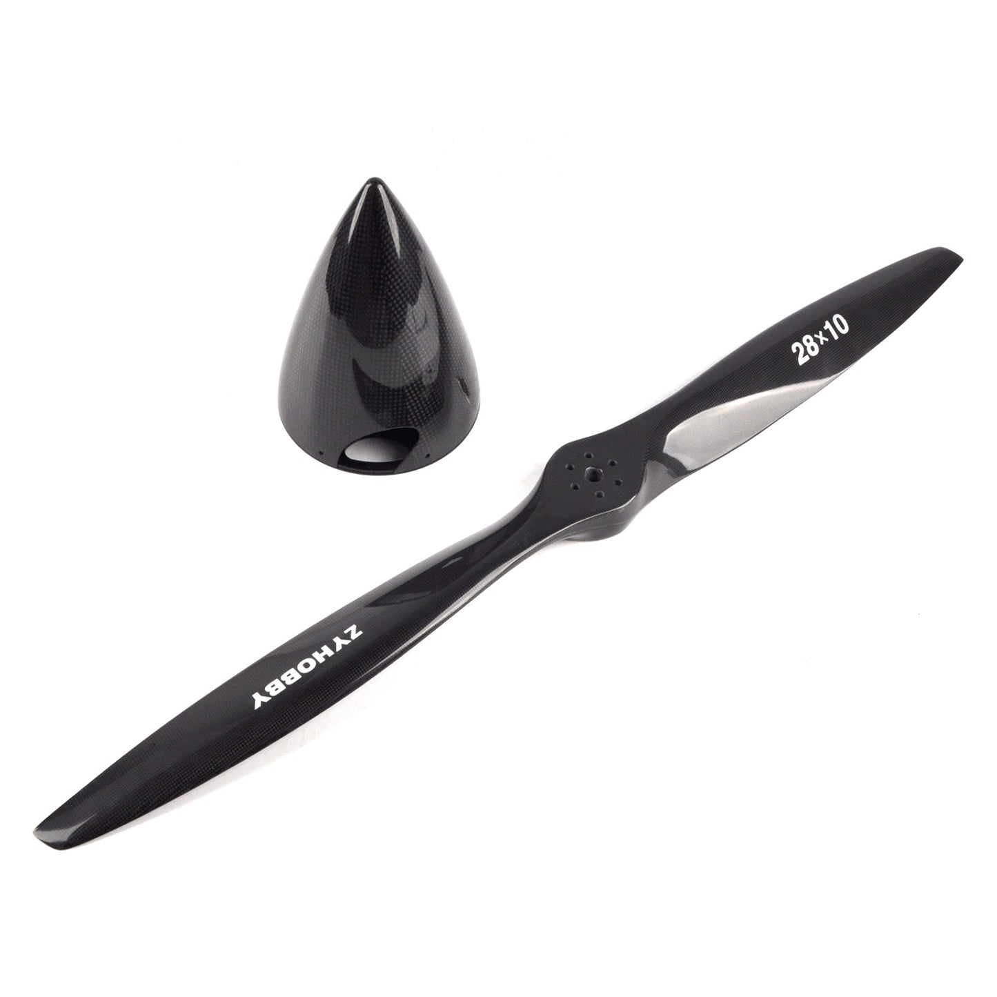 28x10in Carbon fiber Propeller CW with 5in Spinner for DLE120/DLE130/GP123/DA120