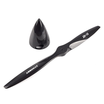 28x10in Carbon fiber Propeller CW with 5in Spinner for DLE120/DLE130/GP123/DA120