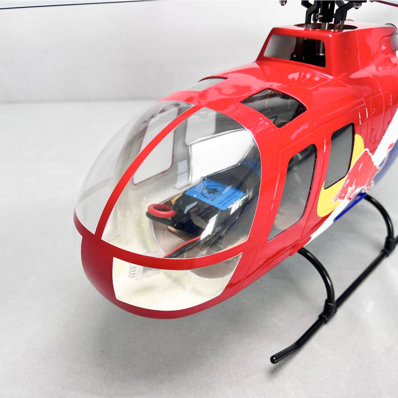 Roban 450size BO-105 Red Bull Heilcopter RC Heilcopter GPS Mode X2 Flight Control System LED Lighting System RTF Version