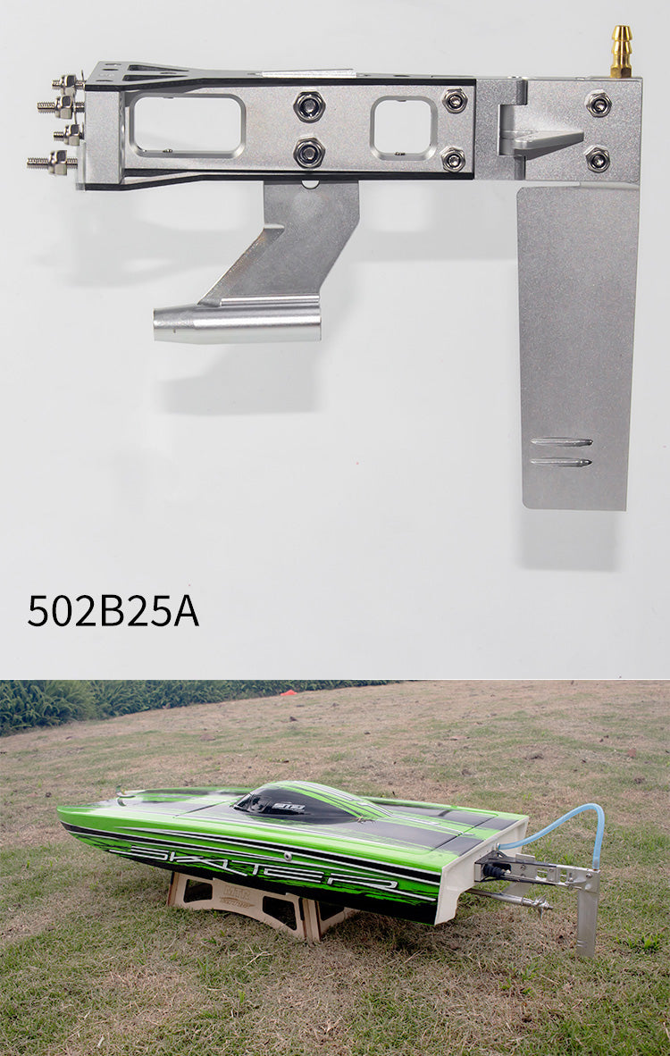 TFL Rudder Assembly 4.76mm shaft bracket integrated rudder for RC Model Boat