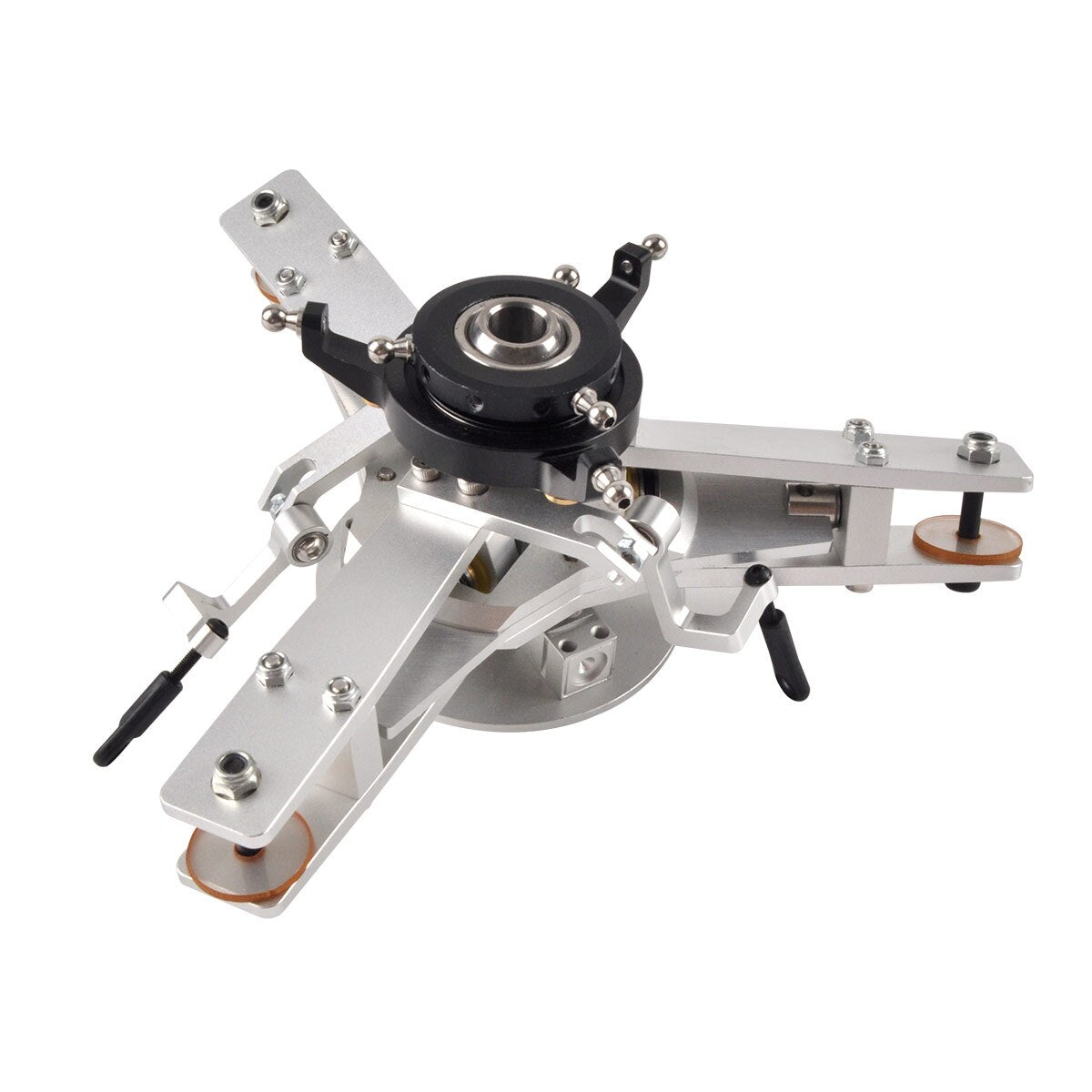 As350 Rotor To Engine 1 Set Rotorhead 3-Blade 10mm 12mm with Swashplate for AS350 700 or 800 ...