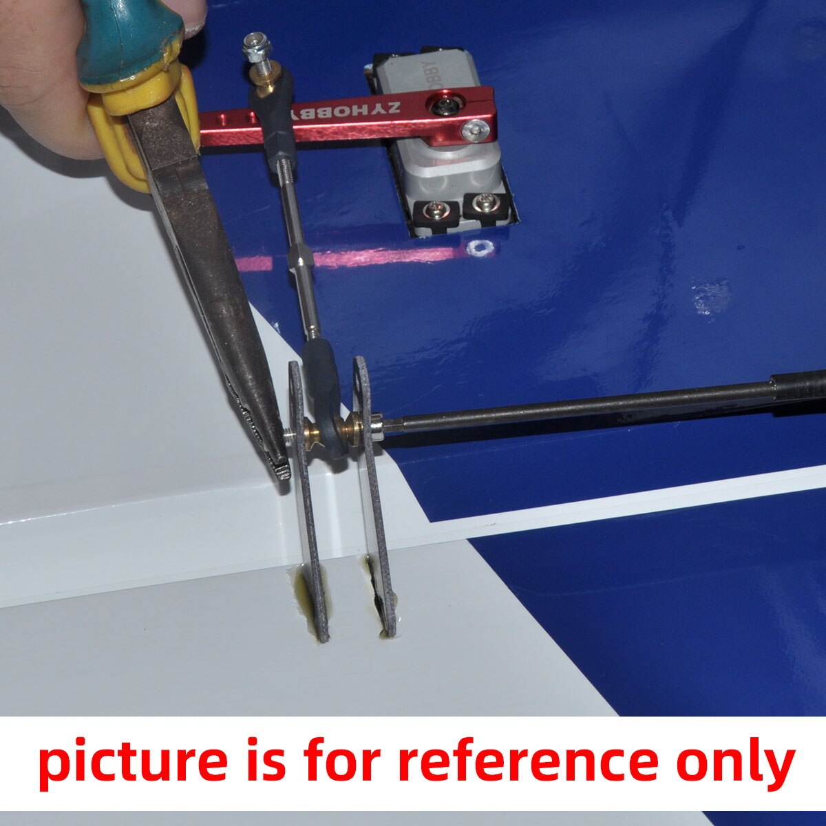 1 Set Servo Arm Push-pull Rod Rudder Control Horn with Ball Joint for ...