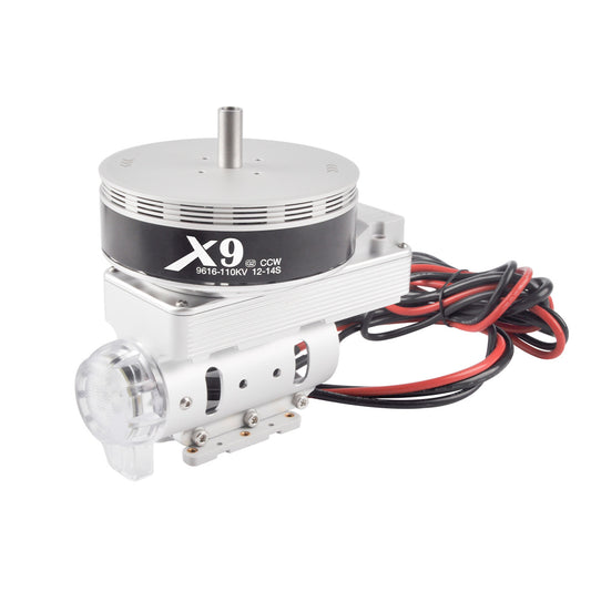 Hobbywing XRotor X9 Power System Power Pack with 9616 110KV Motor, 120A ESC, 34*11inch Propellers, 23KG Thrust for Large Load Agriculture Drone Machine UAV Aircraft