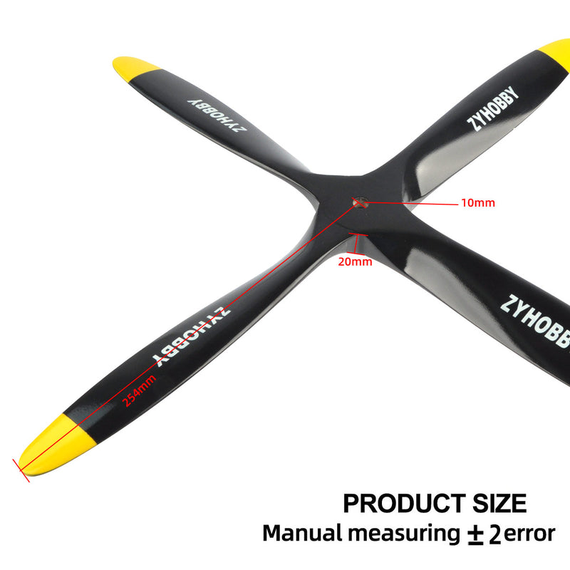 ZYHOBBY 3 Bladed Propeller CW Length 35.5CM for RC Airplane(14*7inch,Tractor)