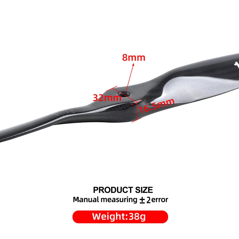 1PC Carbon Fiber Electric Propeller for RC Airplane, Propeller, CW, 18x8, 19x10, 20x10, 22x10, 16x08, 17x08, 1Pc