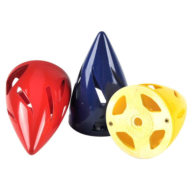 1Pc 2.25INCH 2.5 inch Spinner Pointed Plastic Hollow Cone Propeller Cover 2 Opening Blades for RC Airplane Model
