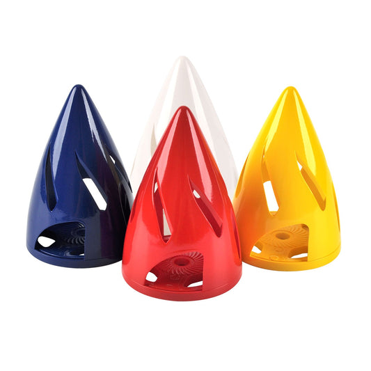 1Pc 2.25INCH 2.5 inch Spinner Pointed Plastic Hollow Cone Propeller Cover 2 Opening Blades for RC Airplane Model
